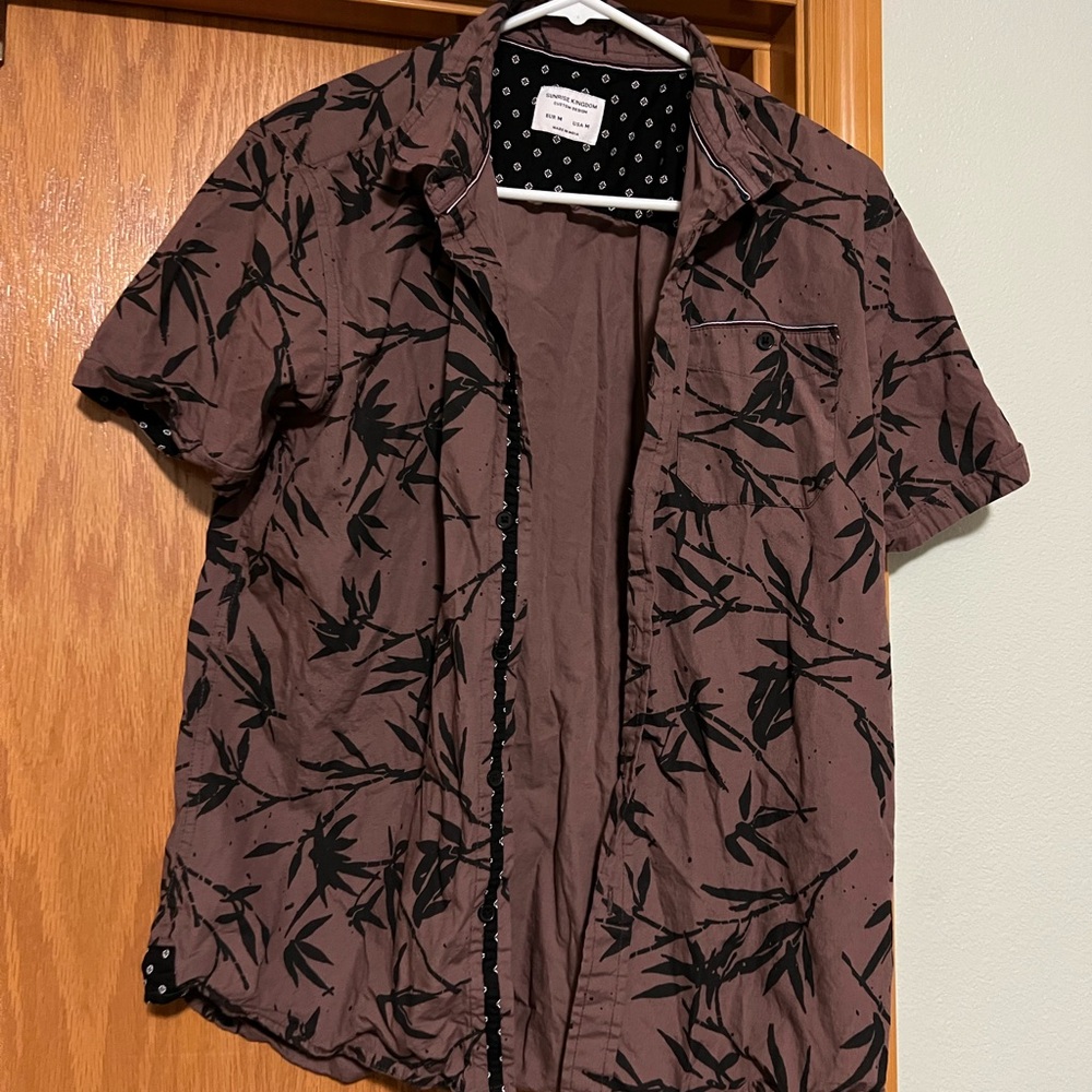 Button Up Short Sleeve Shirt